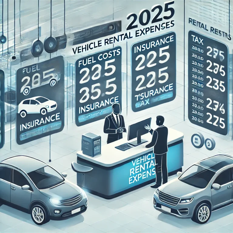 2025 araç kiralama giderleri