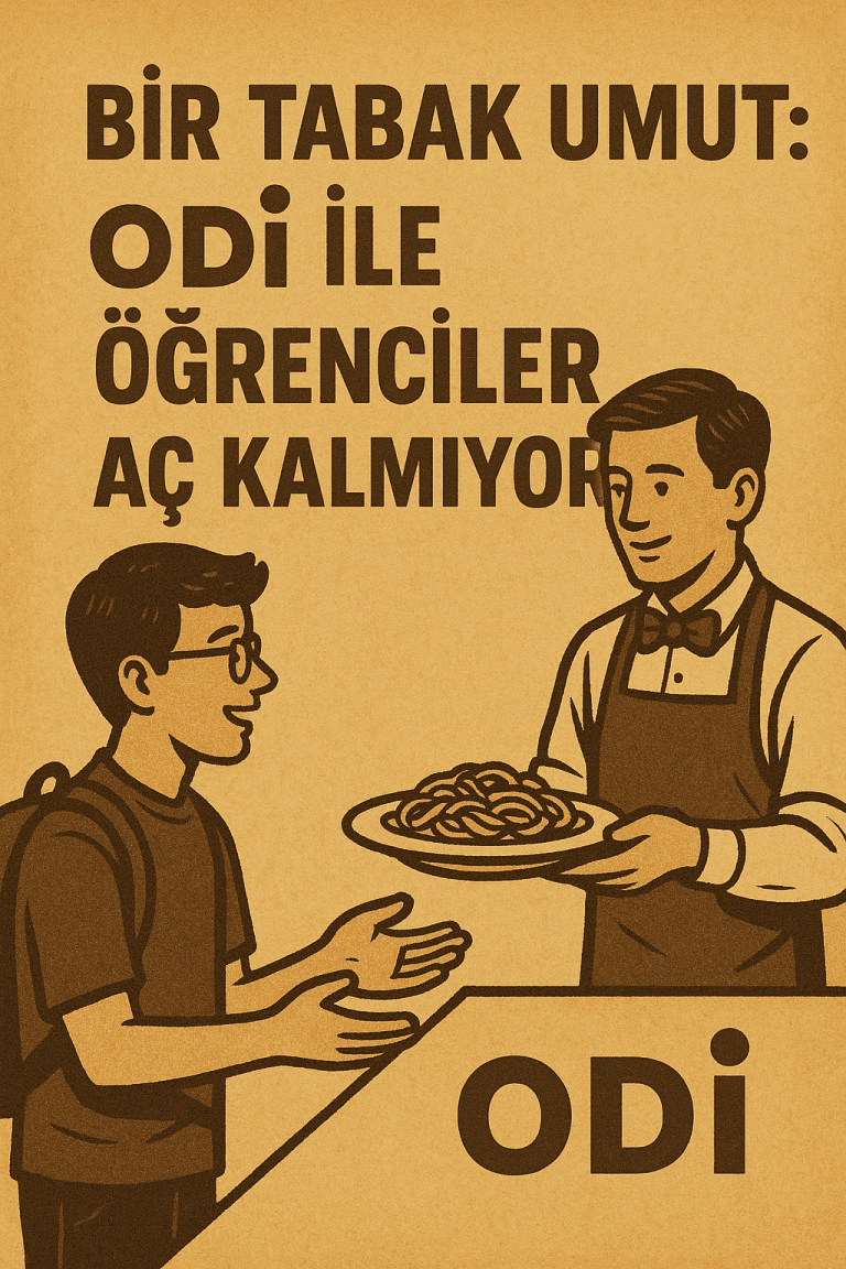 Bir Tabak Umut: ODİ İle Öğrenciler Aç Kalmıyor